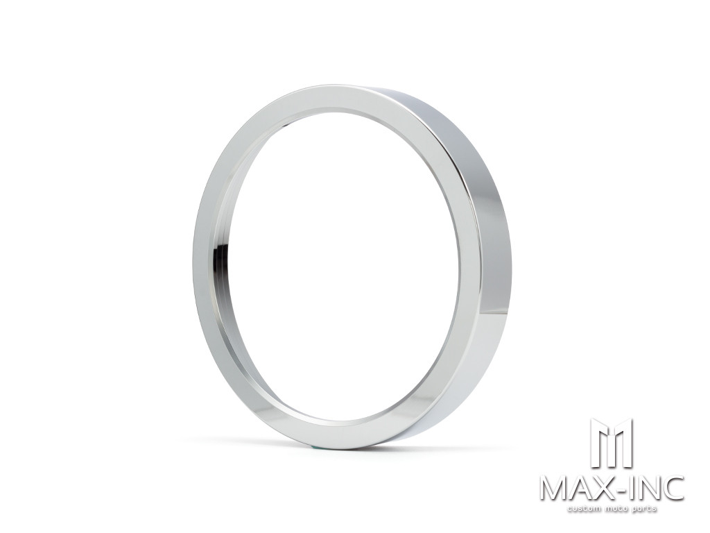 Chrome Motorcycle Accessories Billet Speedometer Trim Bezel Cover For Harley Dyna Street Bob Low Rider Sportster XL 883 1200