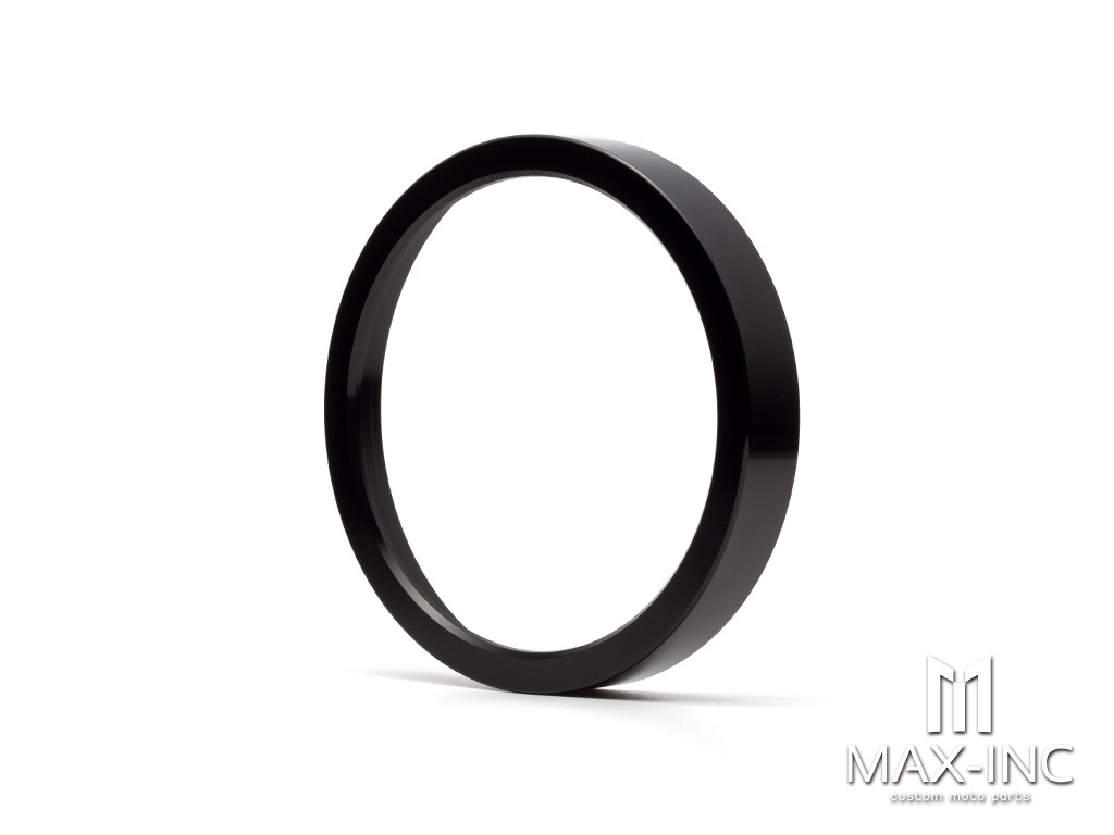 Black Motorcycle Accessories Billet Speedometer Trim Bezel Cover For Harley Dyna Street Bob Low Rider Sportster XL 883 1200