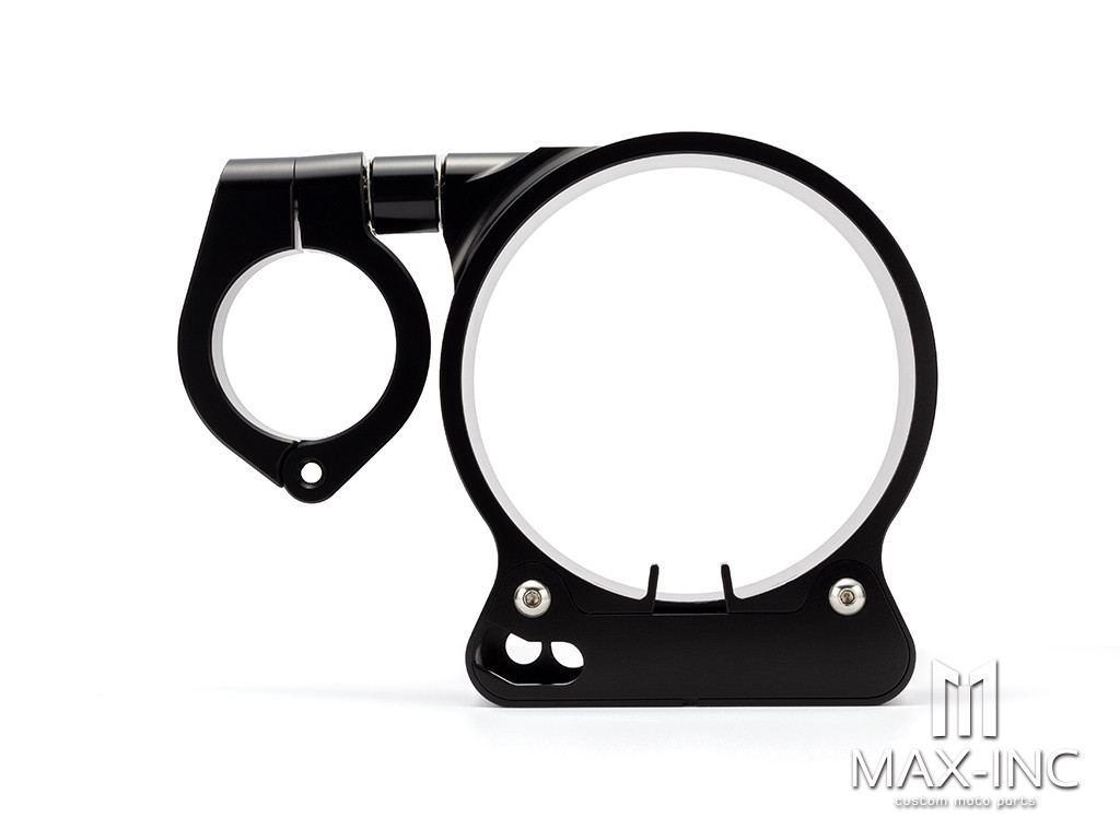 Black Cut Motorcycle Instrument Speedometer Bracket Housing Side Mount Relocation Cover For Harley Sportster 883 XL 1995-2015