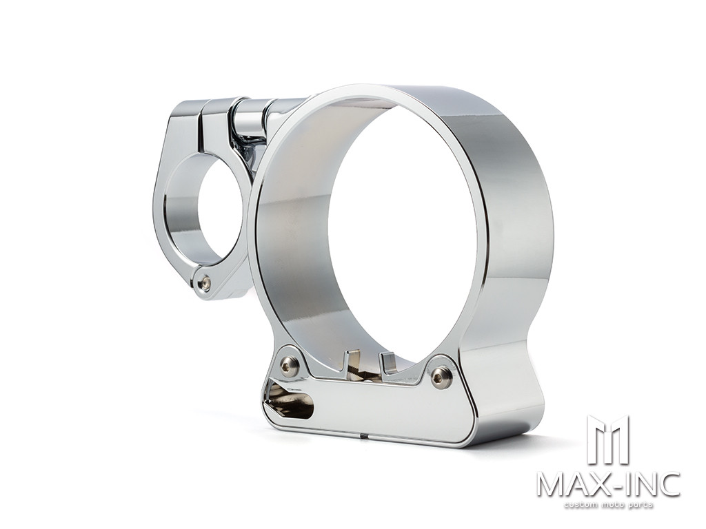 Chrome Motorcycle Instrument Speedometer Bracket Housing Side Mount Relocation Cover For Harley Sportster 883 XL 1995-2015