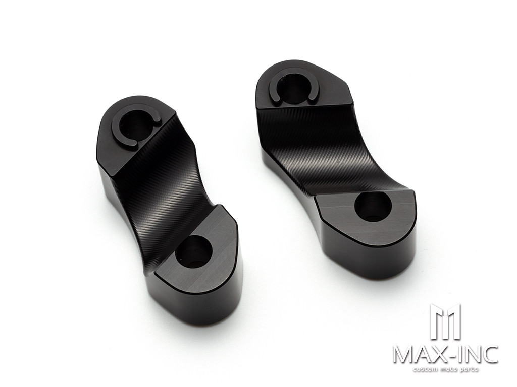 Motorcycle Handlebar Riser Mount Clamps Adaptor 22mm (7/8inch) For Dirt Bike ATV Quad CNC Aluminum Motorcycle Accessories