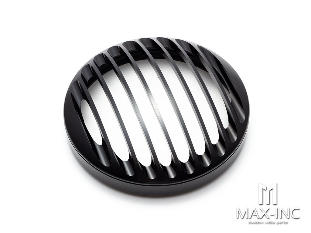 For Harley Sportster XL 883 Iron 1200 04-14 Custom XL1200C 1200 Motorcycle 5 3/4" ABS Led Headlight Grill Coverl 