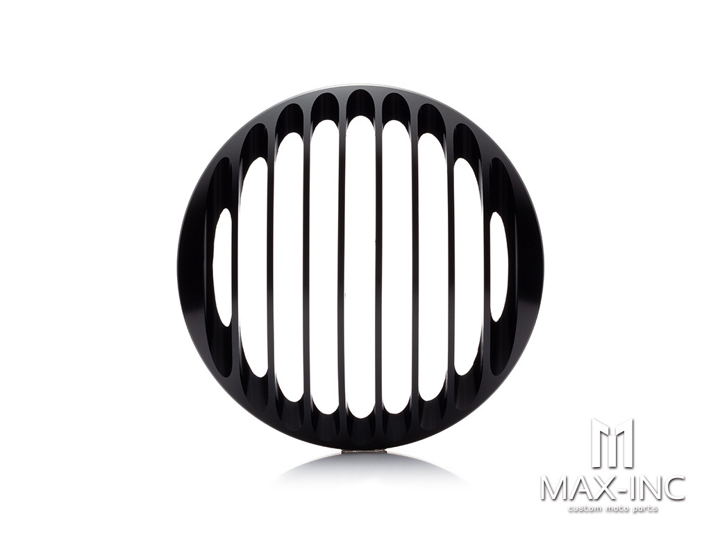 For Harley Sportster XL 883 Iron 1200 04-14 Custom XL1200C 1200 Motorcycle 5 3/4" ABS Led Headlight Grill Coverl 