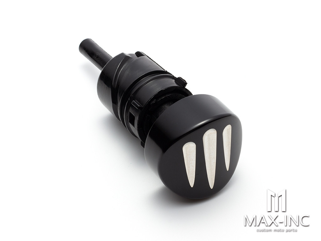 Motorcycle Oil Dipstick Dip Stick Filler Tank Cap Plug Black For Harley Sportster XL 48 883 1200 Nightster Custom 2004-Up