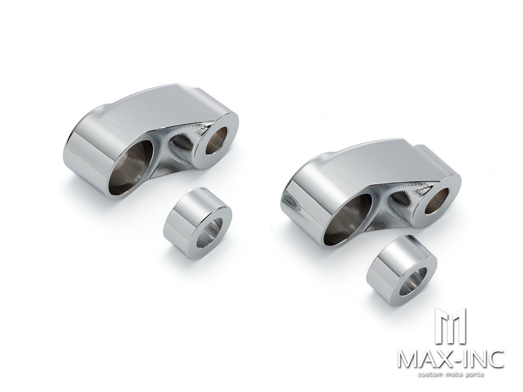 Motorcycle Front Turn Signal Mount Bracket Relocation for Harley Dyna Sportster XL883 XL1200 FXRT FXRS FXD 