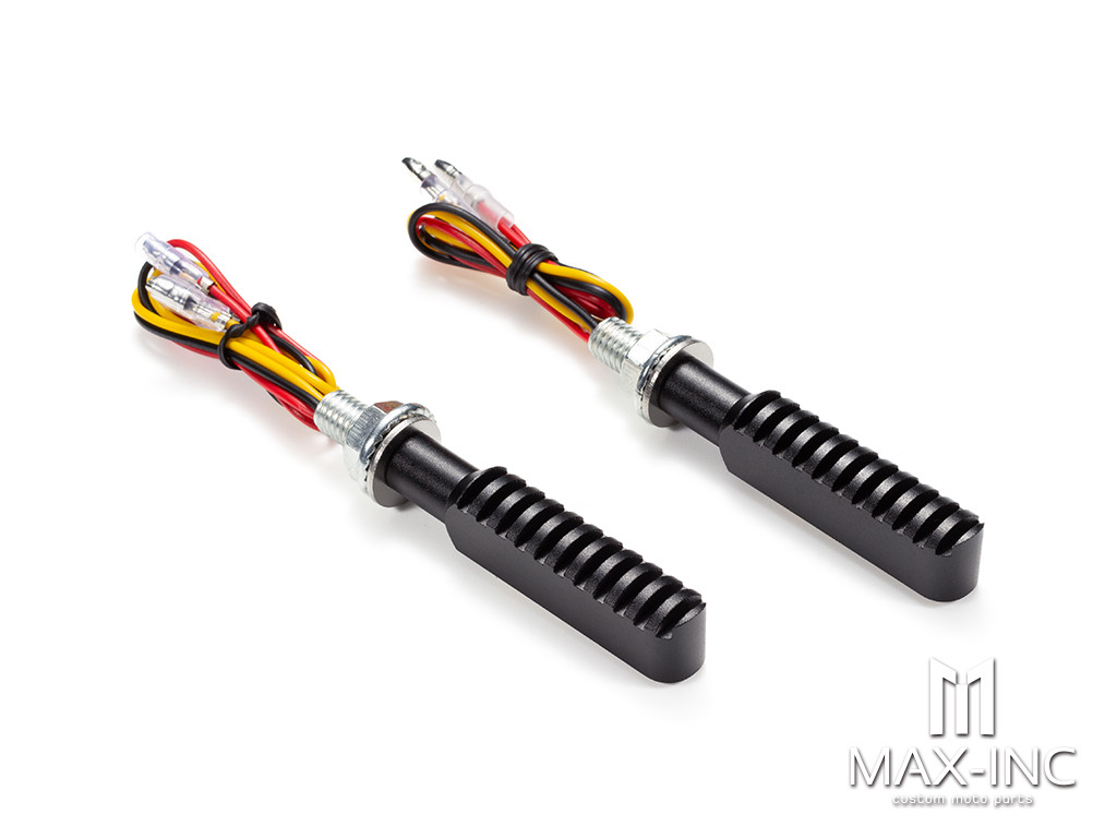 CNC Machined Mini LED Bar with Resin Topper -- Sequential Indicators