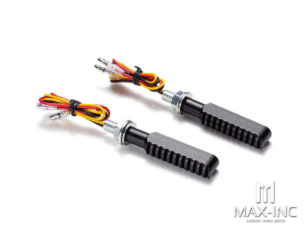 CNC Machined Mini LED Bar with Resin Topper -- Sequential Indicators