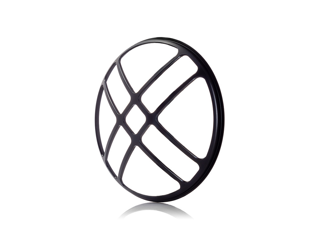 7 Inch CNC MACHINED ALUM HEADLIGHT COVER (Piece, Black, Titan)