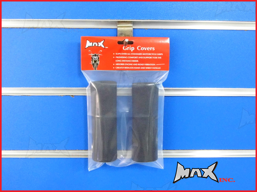 Slip-on Foam Comfort Grip Covers - Fits ALL Motorcycles & Scooters