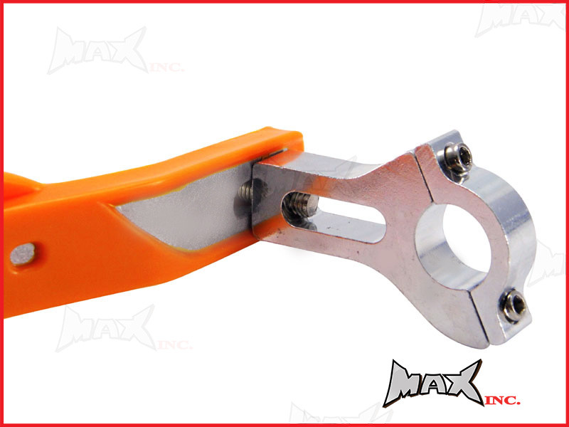 High Quality Orange Plastic / Aluminium Hand Guards - Fits 7/8 Bars