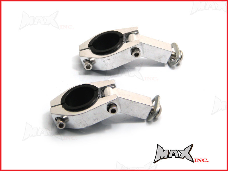 Oversize Fat Bar Hand Guard Brackets - Fits Acerbis Rally Pro Guards