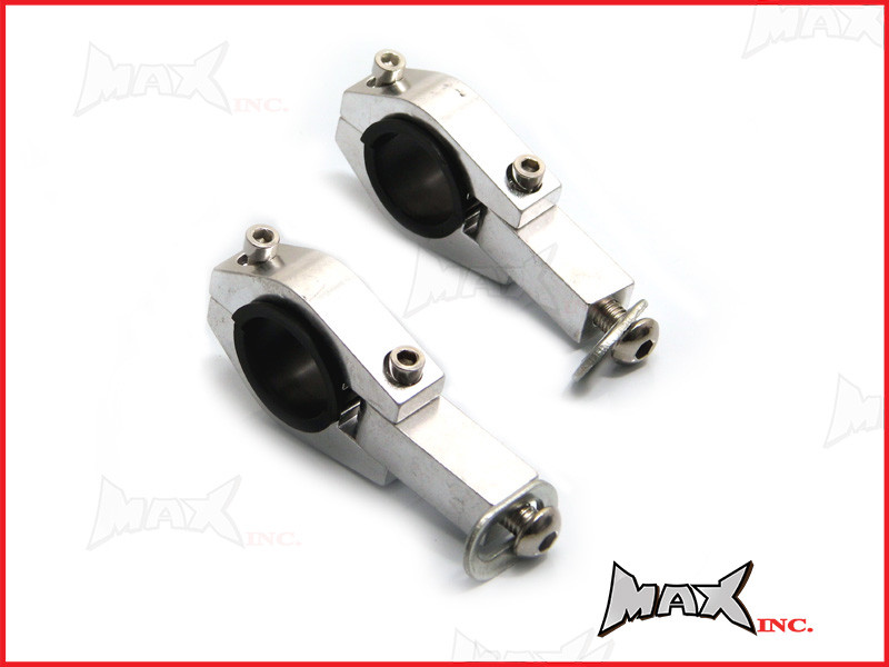 Oversize Fat Bar Hand Guard Brackets - Fits Acerbis Rally Pro Guards