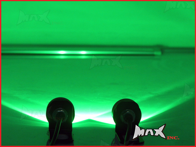 Super Bright Green 3w CREE LED Mirror Mount Fog / Drl Lights