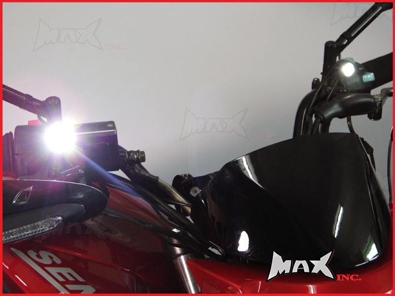Super Bright White 3w CREE LED Mirror Mount Fog / Drl Lights