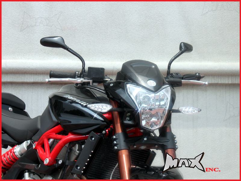 Pair Of Universal Black Golf Club Mirrors - 10mm Right & Reverse Thread Set