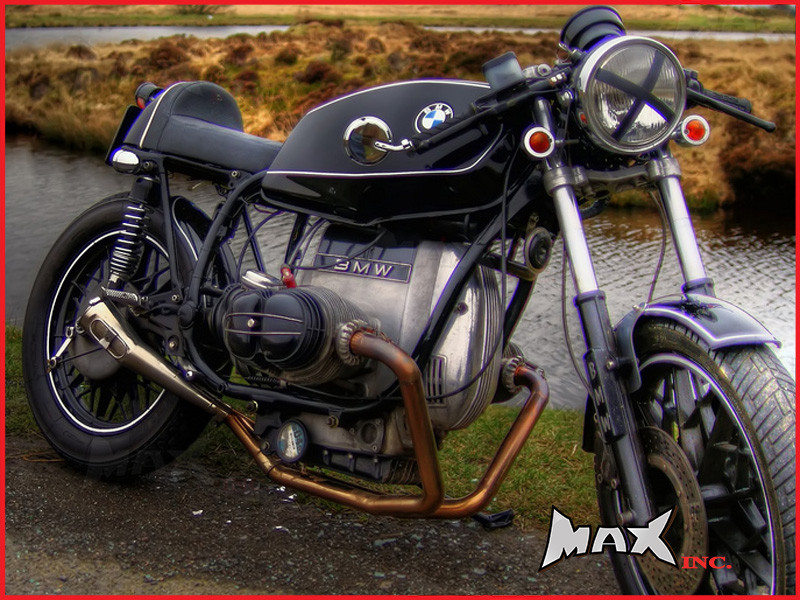 Pair Of Chrome Round Bar End Mirrors