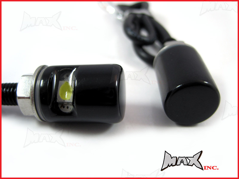 Black LED License / Number Plate Bolts