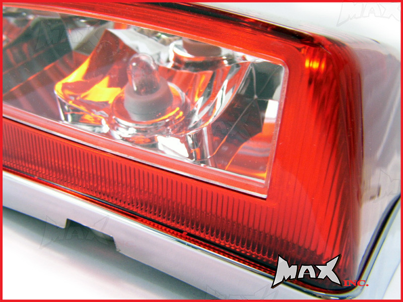 Vespa PX Series High Quality Chrome Retro Style Tail Light - EMARKED