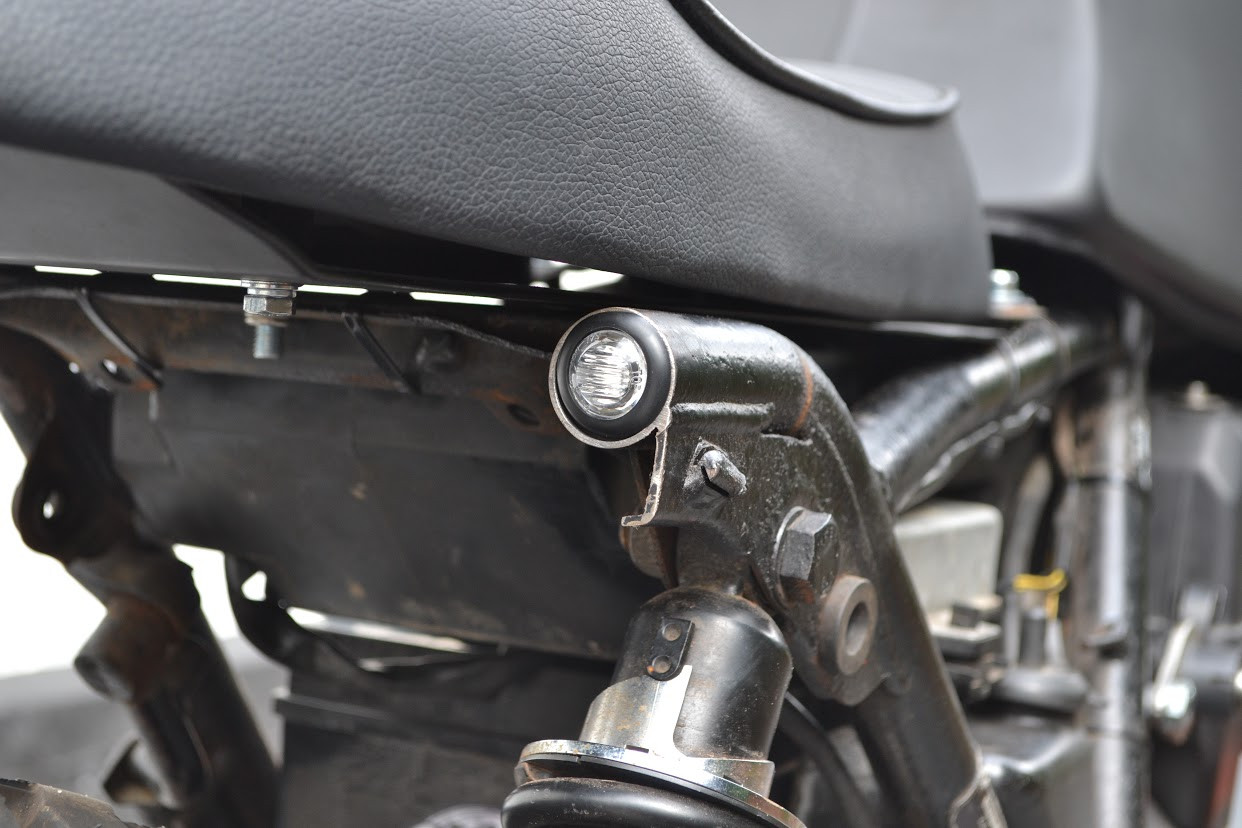 AMBER 12v Round Flush Mount LED Mini Marker Lights