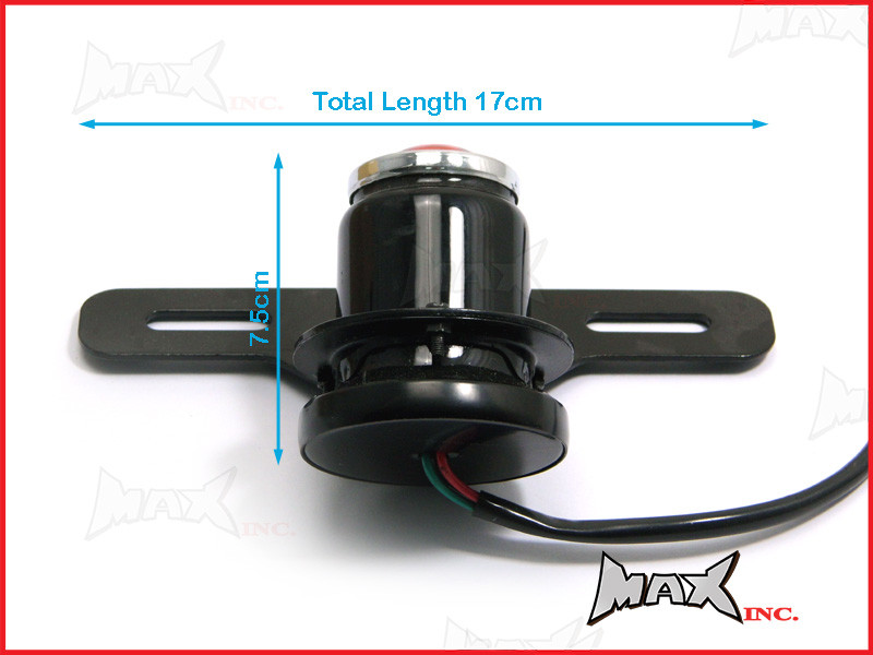 Black Classic Lucas MT110 Replica Stop / Tail Light