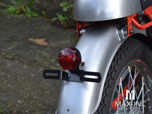 Black Classic Cafe Racer LED Stop / Tail Light