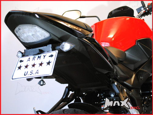 Black Mini LED Turn Signals / Indicators - Small & Bright