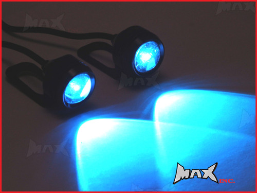 Super Bright Blue CREE LED Mirror Mount Fog / Drl Lights