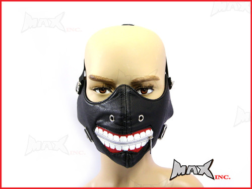 Joker Bikers Face Mask - PU Leather