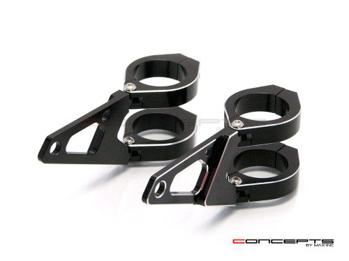 MAX Blade High Quality CNC Machined Headlight Brackets - 34/35mm Diameter