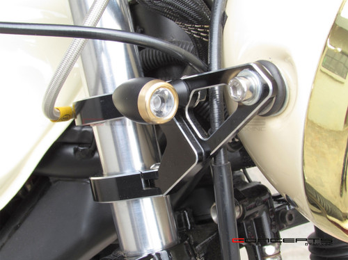 MAX Blade High Quality CNC Machined Headlight Brackets - 54/55mm Diameter