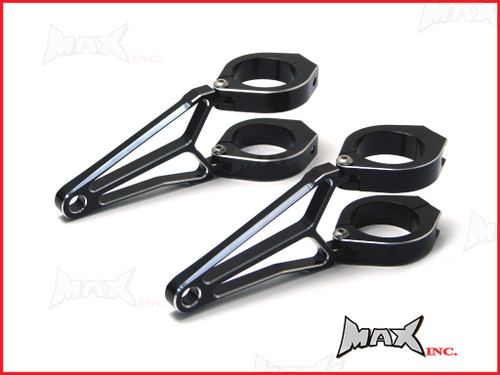 MAX Razor High Quality CNC Machined Headlight Brackets - 56/57mm Diameter