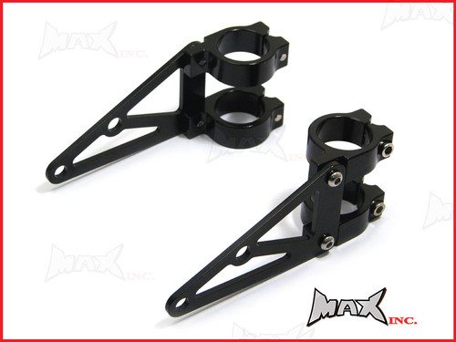 MAX High Quality CNC Machined Headlight Brackets - 54/55mm Diameter