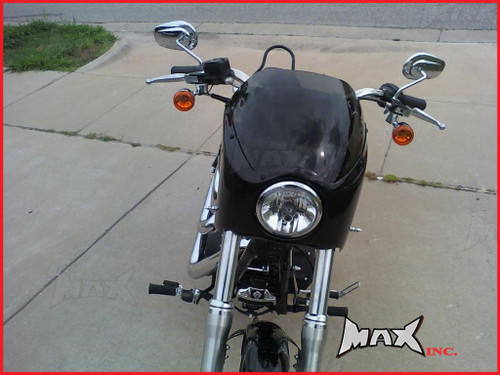 Universal Headlight Fairing For Harley Wide-Glide & Mid-Glide