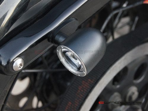 Harley Rear Rail Turn Signal Block Off Adapter Plates