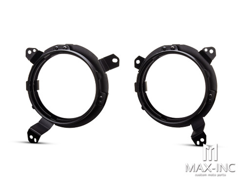 Jeep LED Headlight Upgrade Adapter Brackets - JL, JLU & JT Gladiator