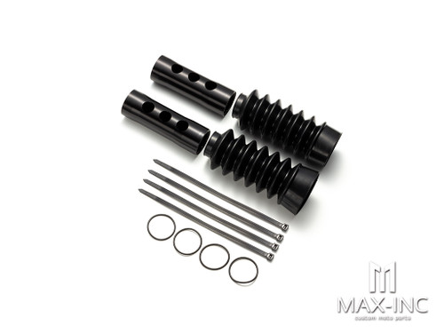 Harley 883 1200 Damping sleeve decorative sleeve (lower rubber sleeve) (upper aluminum three hole)