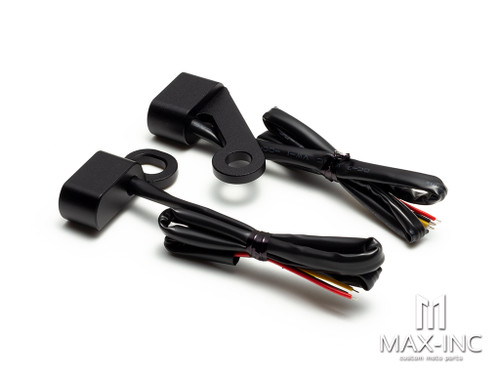 Black Yellow Motorcycle Mini LED E Mark Turn Signal Light Running Indicator Lamp For Harley Sportster XL 2004-2021 1200 883 72 48 Roadster