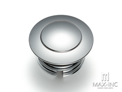 Motorcycle Gas Cap Pop Up Flush Screw-In Fuel Tank Cover For Sportster Touring Street Glide Dyna Softial Fatboy Road King FLST