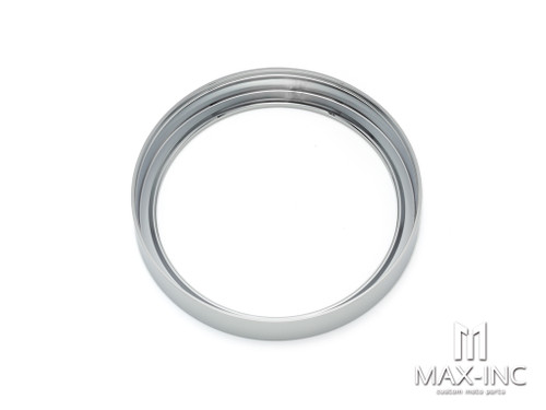 Chrome Motorcycle Accessories Billet Speedometer Trim Bezel Cover For Harley Dyna Street Bob Low Rider Sportster XL 883 1200