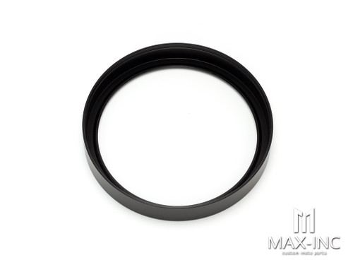 Black Motorcycle Accessories Billet Speedometer Trim Bezel Cover For Harley Dyna Street Bob Low Rider Sportster XL 883 1200