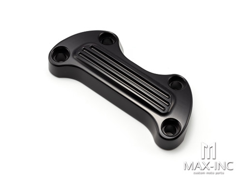 Motorcycle CNC Handlebar Top Clamp Bar Riser Mount Cover for Harley Touring Street Glide Softail Breakout Dyna Fat Boy Sportster