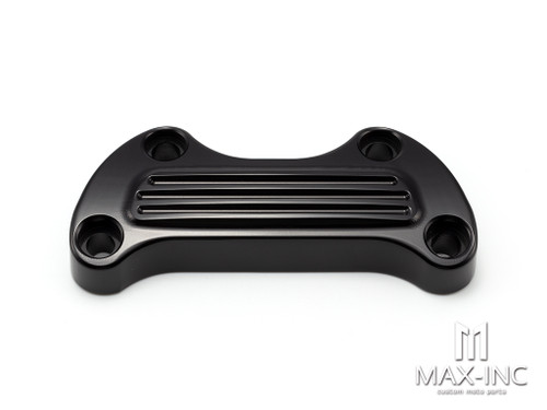 Motorcycle CNC Handlebar Top Clamp Bar Riser Mount Cover for Harley Touring Street Glide Softail Breakout Dyna Fat Boy Sportster