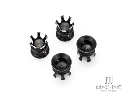 Motorcycle Front Axle Nut Cover Cap Bolt For Harley Touring Softail Breakout Dyna Street Bob Sportster XL 883 V-Rod FLTR VRSC XG