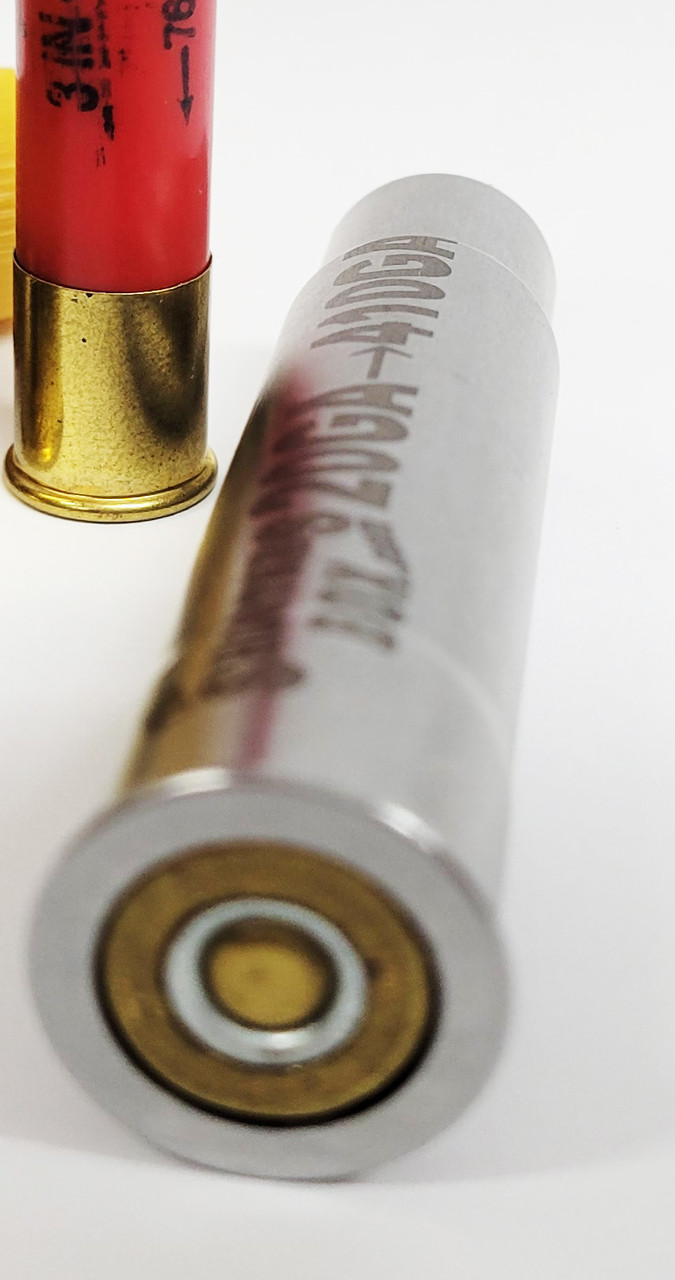12GA to 410GA Shotgun Adapter - Stainless Steel