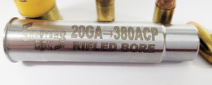 20GA to 380 ACP Rifled Bore Shotgun Adapter 20GA to 380 ACP Rifled Bore Shotgun Adapter