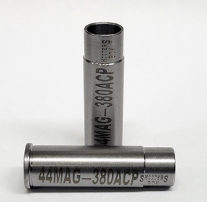 44 MAGNUM to 380 ACP Caliber Adapter