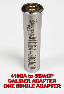 410 GA To 380 ACP - Caliber Adapter 410 GA To 380 ACP - Caliber Adapter