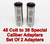 45 COLT to 38 Special Caliber Adapter - Chamber Reducer - Stainless Set of 2