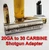 20GA to 30 Carbine Shotgun Adapter - Chamber Reducer - Stainless Steel