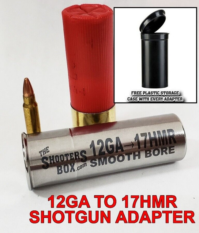 12GA to 17 HMR Shotgun Adapter
